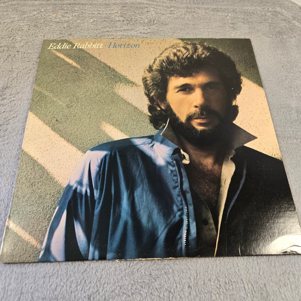 Eddie Rabbitt Horizon Vinyl LP 1980 Elektra 6E-276 I Love A Rainy Night Country